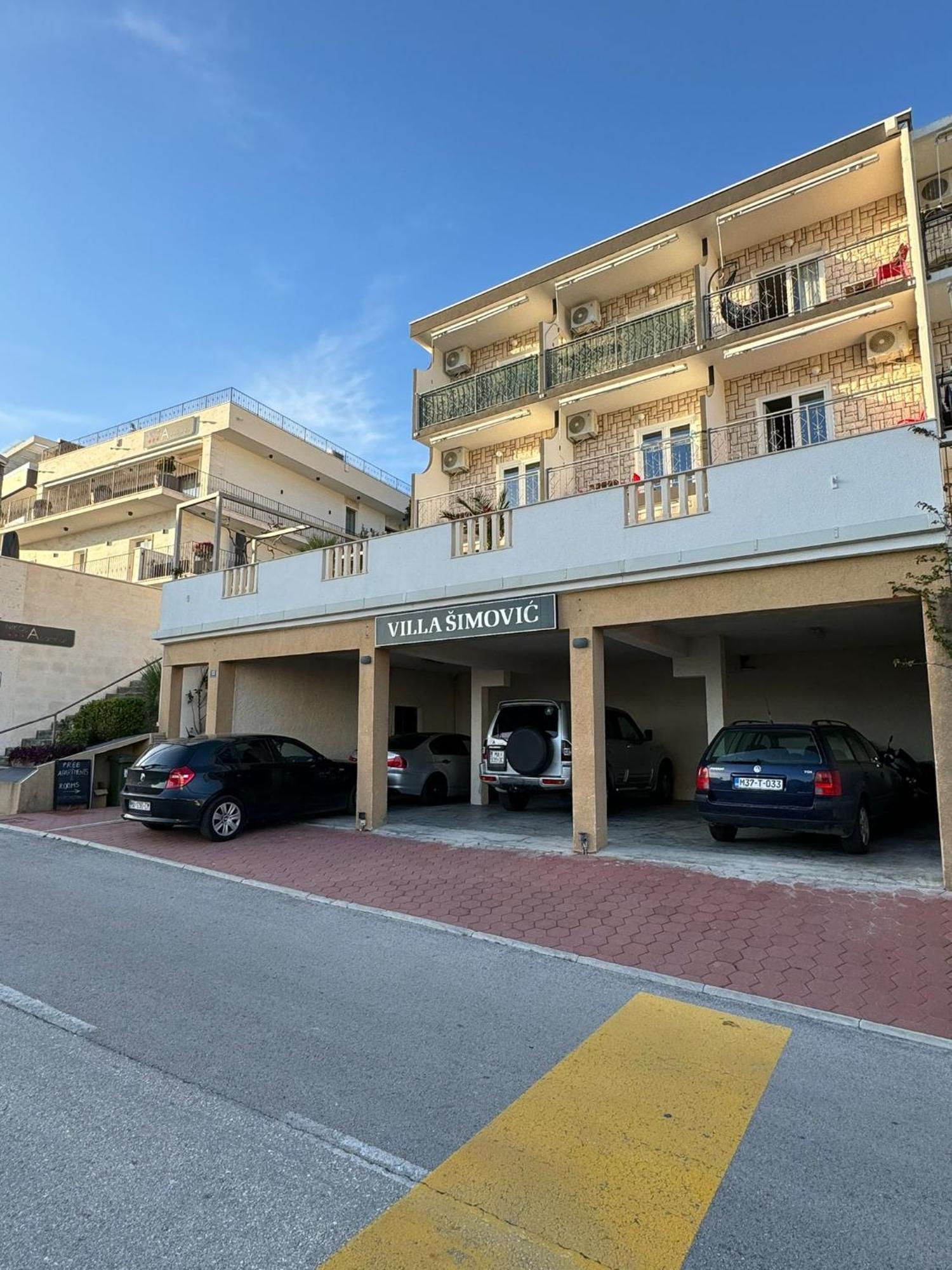 Villa Šimović Baška Voda Esterno foto