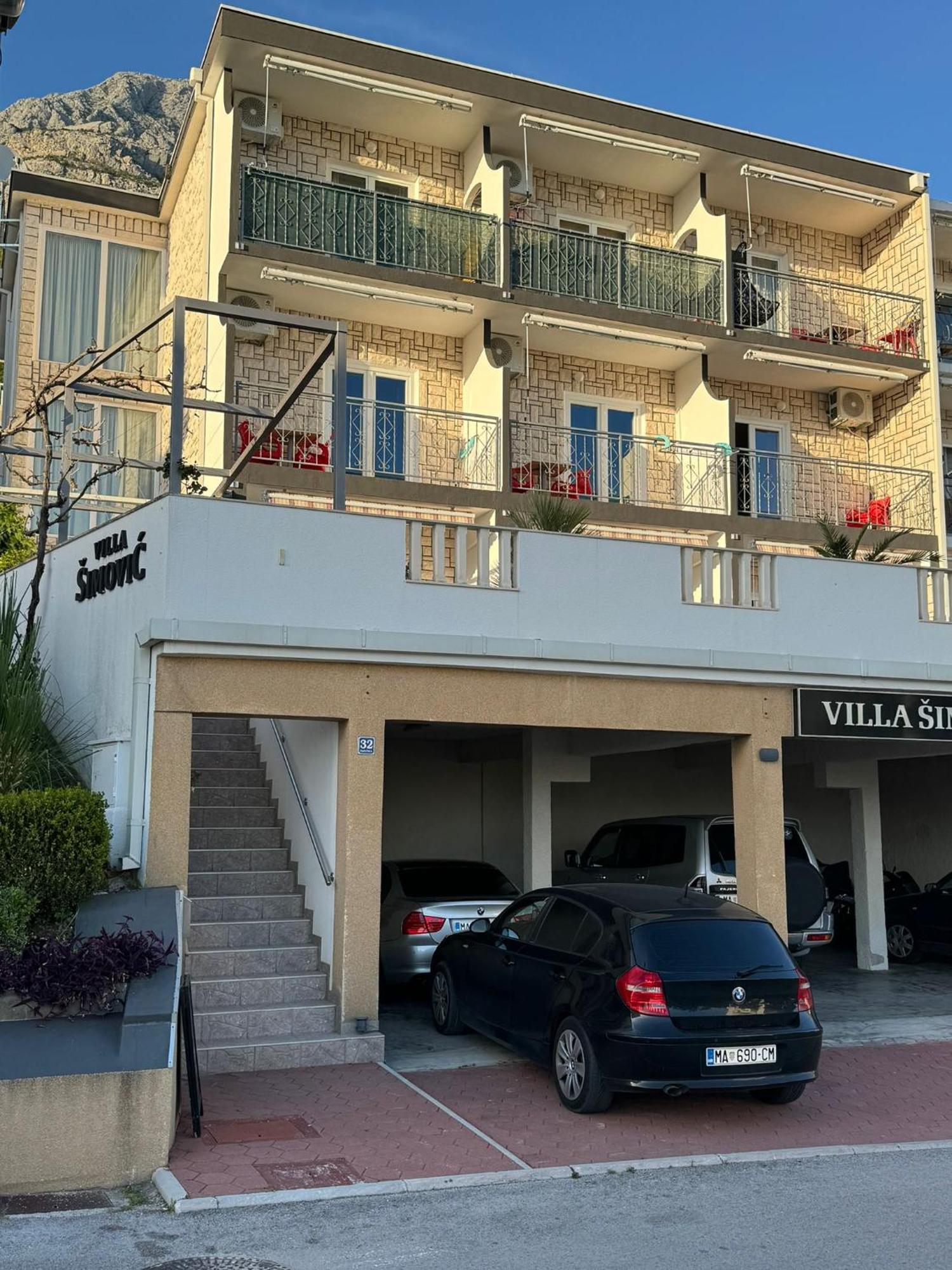 Villa Šimović Baška Voda Esterno foto